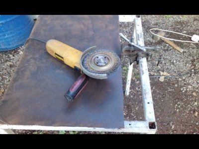 how to make a welding table
