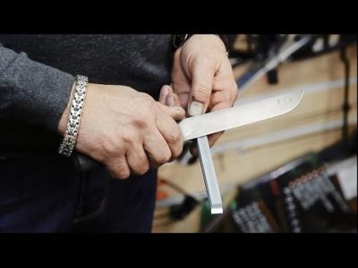 How to sharpen blades
