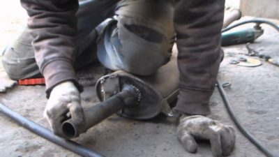 how to repair a hole in a muffler without welding