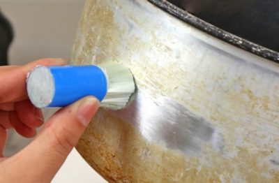 Как очистить ржавчину с помощью уксуса