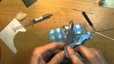 How to solder BGA with a hair dryer