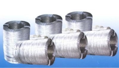 How many meters in a kilogram of galvanized wire
