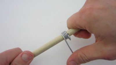 How to twist a wire