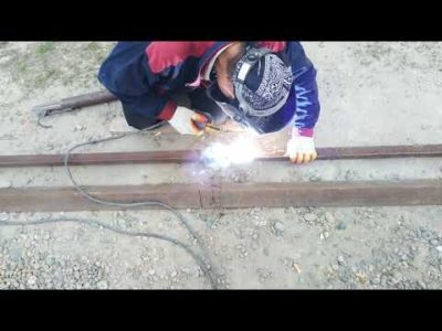 How to weld a pipe at 45 degrees