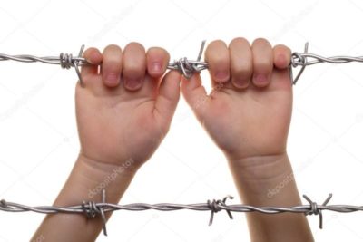 How many kilograms are there in one meter of barbed wire?