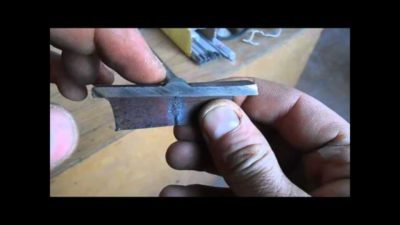 How to weld metal parts correctly