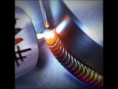 why does the electrode stick when welding with an inverter?