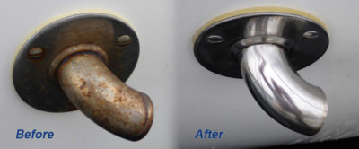 How to remove rust from stainless steel