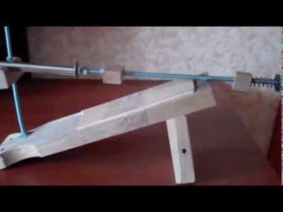 Как сделать приспособление для заточки ножей